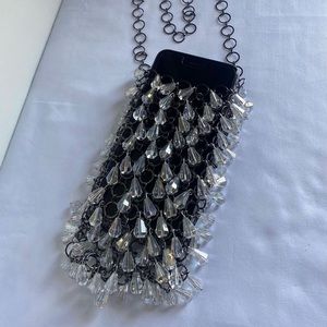 Cellphone beaded bag